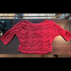 Crochet Crop Sweater